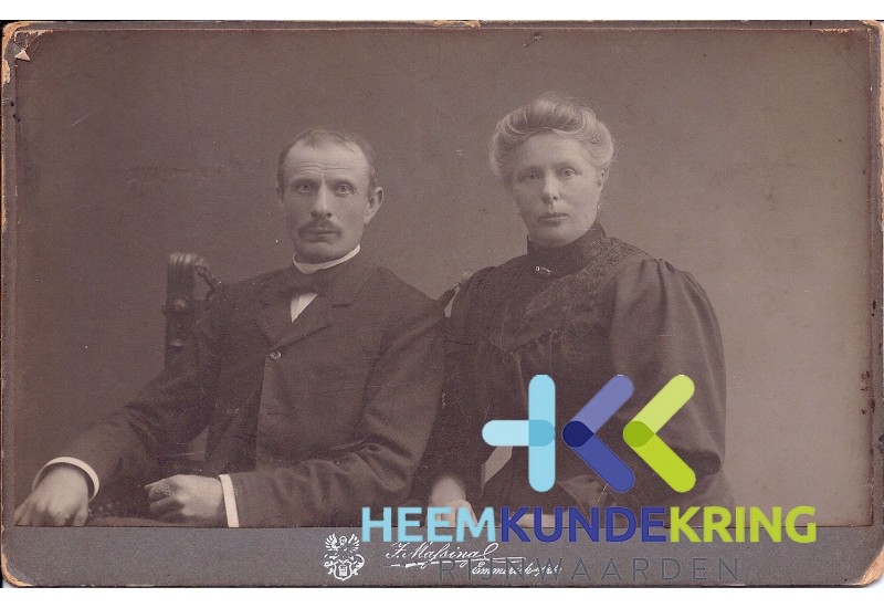 Leopoldus -1856 -1930 en Johanna Peters 1854 1916 Coll. Peters